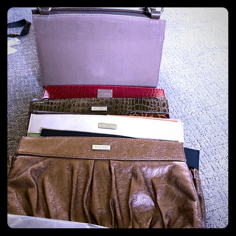 Miche bag with 4 covers.